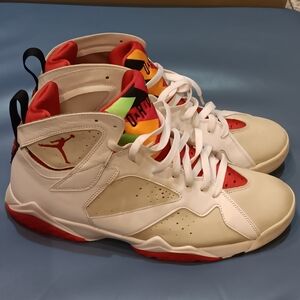NIKE AIR JORDAN 7 Retro "Hare" 304775-125 Sneakers Basketball Shoes Mens SZ 12
